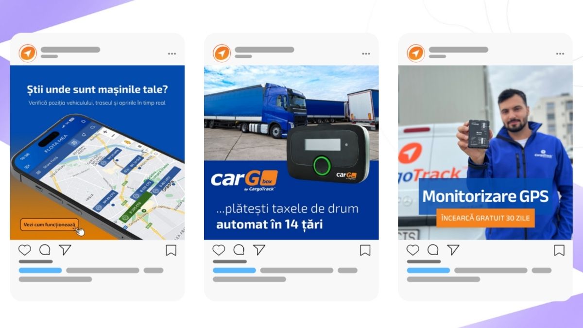 CargoTrack — creative preview